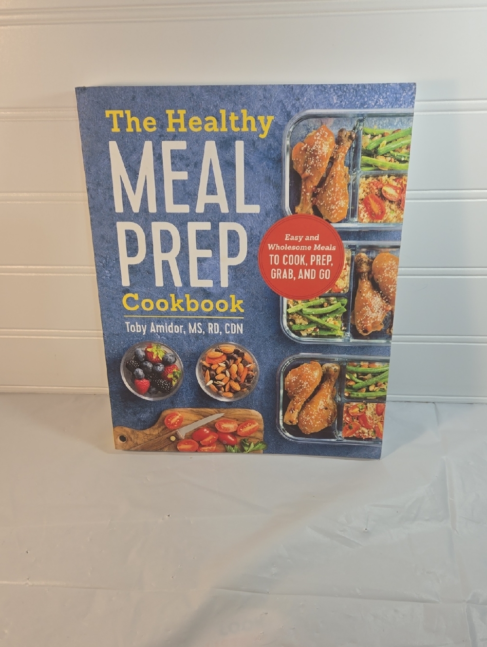 The Healthy Meal Prep Cookbook - Blue Cover